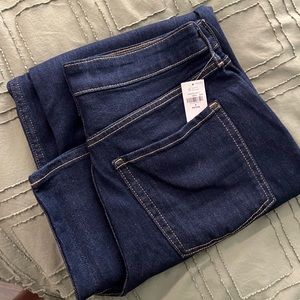 BNWT old navy high rise wow wide leg jeans